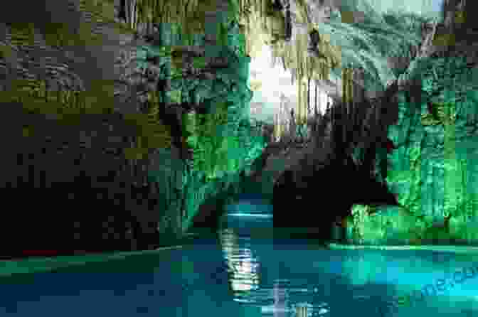 A Boat Floats Through The Upper Level Of The Jeita Grotto. 24/7 Lebanon: Adventure Stories Travel Guide