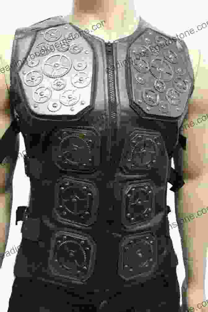 A Dashing Steampunk Waistcoat Adorned With Gears And Burnished Metal Accents Sensibility Grey Steampunk Collection 1 3: A Collection Of Steampunk Suspense