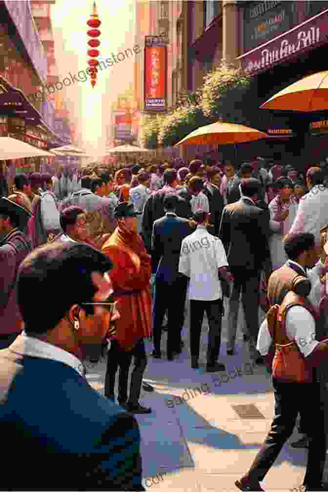 A Detailed And Realistic Illustration Of A Cityscape, Featuring A Bustling Street Scene With People, Cars, And Buildings. The Art Of Stone Painting: 30 Designs To Spark Your Creativity