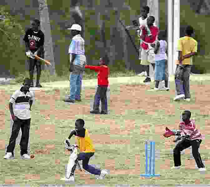 A Group Of Children Playing Cricket In The Caribbean Once Upon A Time In Dominica: Growing Up In The Caribbean