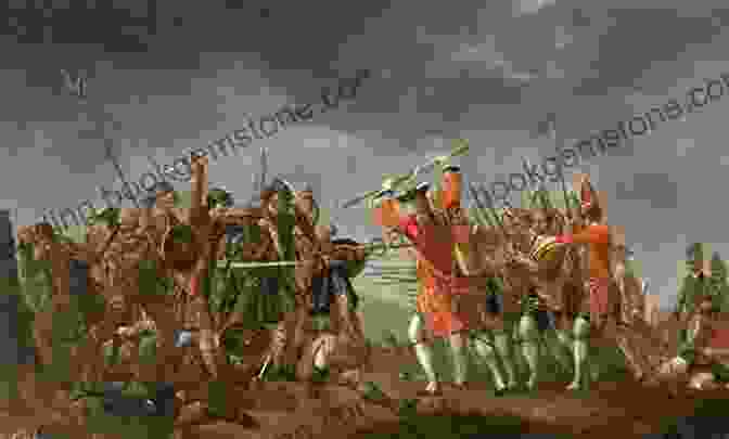 A Painting Depicting The Battle Of Culloden, The Final Battle Of The Jacobite Rising Of 1745 From An Antique Land: Visual Representations Of The Highlands And Islands 1700 1880