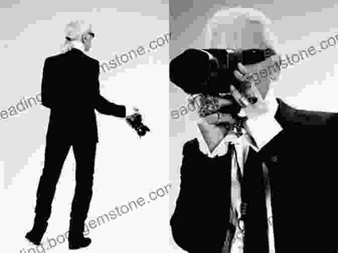 A Photograph Of Karl Lagerfeld Holding A Camera. Kaiser Karl: The Life Of Karl Lagerfeld