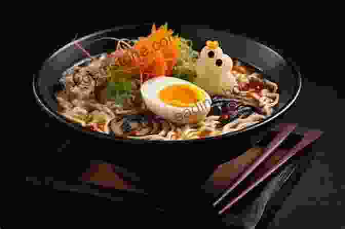 A Steaming Bowl Of Ramen, Showcasing The Intricate Interplay Of Noodles, Broth, Toppings, And Eggs The Ultimate Japanese Noodles Cookbook: Amazing Soba Ramen Udon Hot Pot And Japanese Pasta Recipes