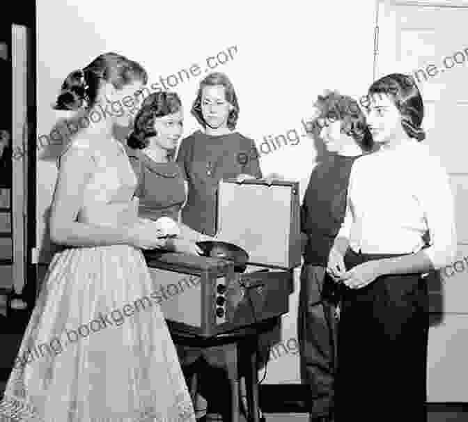 A Vintage Photograph Of A Group Of People Gathered Around A Record Player, Smiling And Laughing. JUST THE WAY IT WAS: A Real Life Story