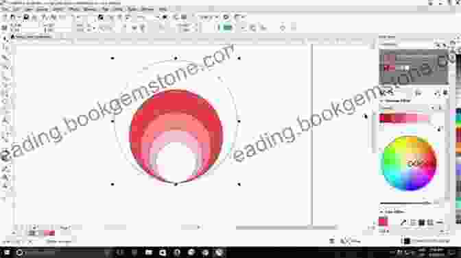 An Example Of Color Management And Effects In Coreldraw 2024. CorelDRAW 2024 Training With Many Exercises
