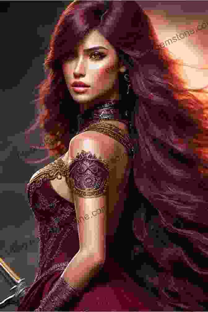 Anya, A Fierce And Independent Warrior Princess With Flowing Red Hair And Piercing Blue Eyes. Warhawk S Amnesty: A Space Opera Harem Adventure (The Amnesty S Adventures 1)