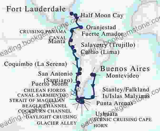 Atlantic Ocean South America Cruise: A Photographic Journal Of A Cruise Around South America (Cruise Series)