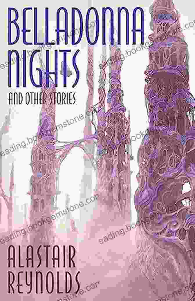 Belladonna Nights And Other Stories Book Cover, Featuring A Dark Forest And A Woman's Face Emerging From The Shadows Belladonna Nights And Other Stories