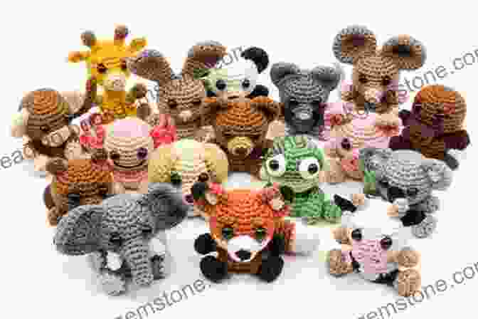 Image Of A Variety Of Colorful And Intricate Amigurumi Creations Amigurumi Crochet Guide Book: How To Crochet Amazing Things With Amigurumi Technique