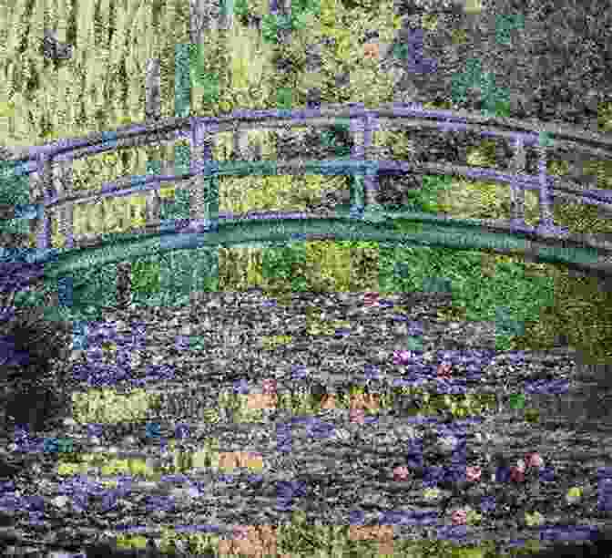 Monet's 'Water Lilies And Japanese Bridge' Featuring A Tranquil Pond With Lily Pads And A Bridge In The Distance Monet: Selected Paintings Jane Patrick