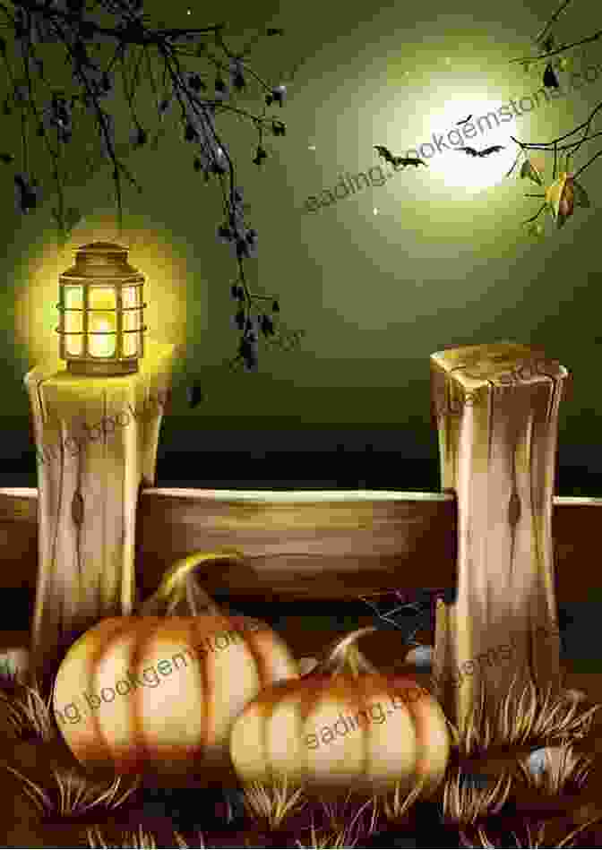 Princess Salome In A Captivating Halloween Costume, Surrounded By Pumpkins, Bats, And A Full Moon Princess Salome Game : Halloween Dress Up