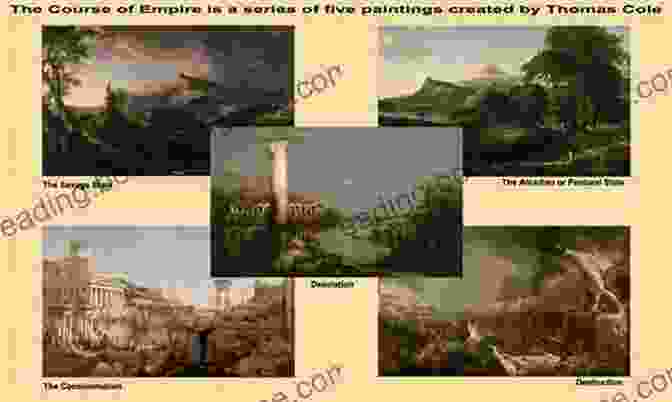 The Course Of Empire 137 Color Paintings Of Thomas Cole American Luminist Landscapes Painter (February 1 1801 February 11 1848)
