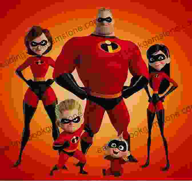 The Parr Family In Their Superhero Suits Disney Connections Collections: Volume One: Movies