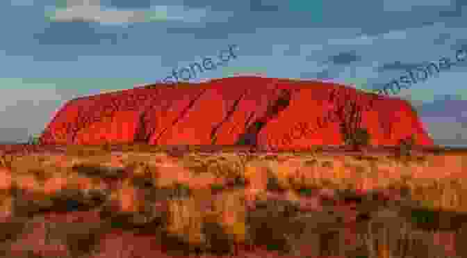 Uluru (Ayers Rock) Is A Massive Sandstone Monolith Located In The Heart Of The Australian Outback. Three Bears And A Jackaroo : A Light Hearted Travelogue In Australia