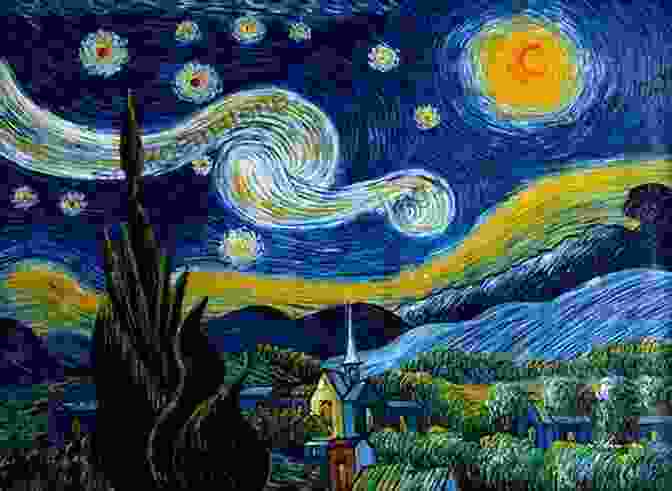 Vincent Van Gogh's 'The Starry Night' Depicts A Swirling Night Sky Over A Tranquil Village, Conveying A Sense Of Cosmic Wonder And Longing. Van Gogh: A Power Seething (Icons)