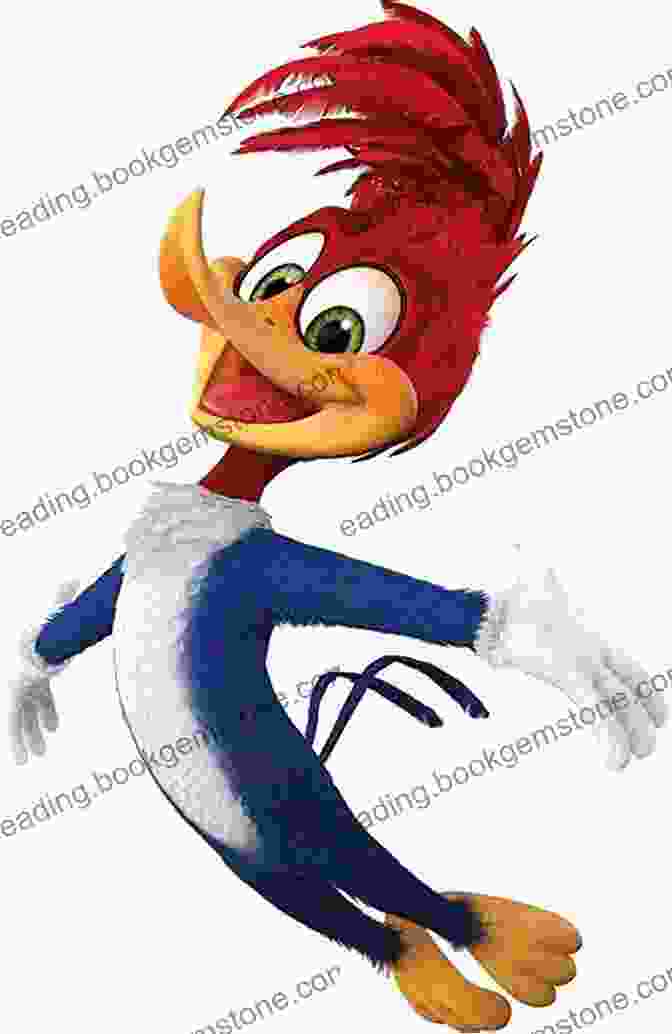 Woody Woodpecker, The Iconic Animated Character, Perched On A Tree Branch With A Mischievous Grin. Guess Who?: The Woody Woodpecker Story