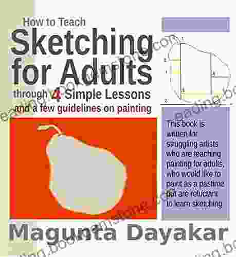 How To Teach Sketching For Adults Through 4 Simple Lessons And A Few Guidelines On Painting (Magunta Dayakar Art Class 8)